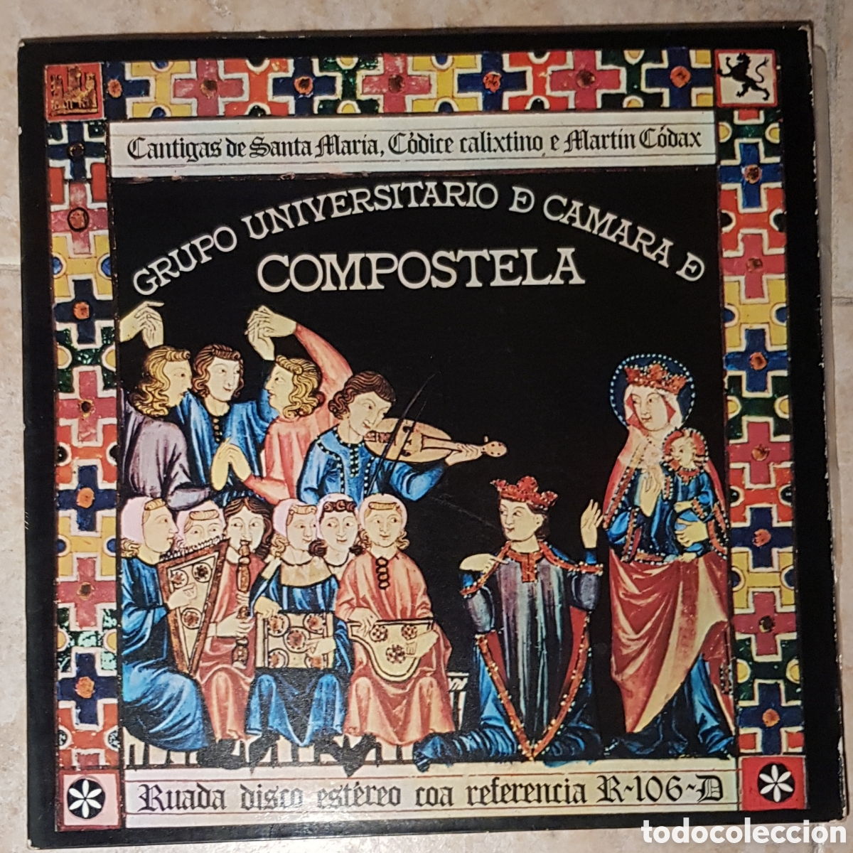 Discos de vinilo: Cantigas de Santa Maria, C&oacute;dice Calixtino e Martin Codax lp - Foto 1
