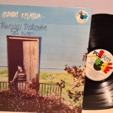 Discos de vinilo: LP REMIGI PALMERO : HUMITAT RELATIVA ( PRIMERA EDICION, PROMO, HOJAS PROMOCIONALES )