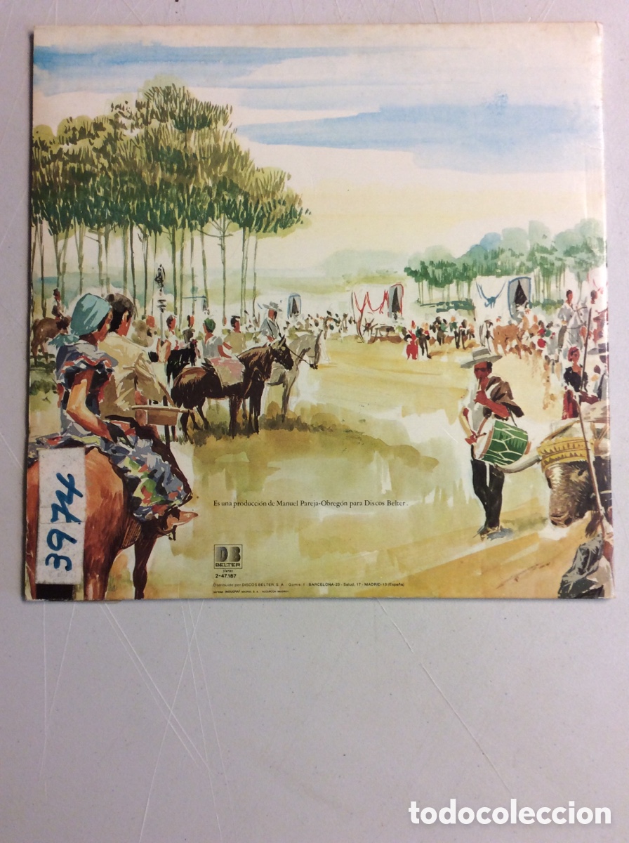 Discos de vinilo: Turronero. Promesa rota. - Foto 2