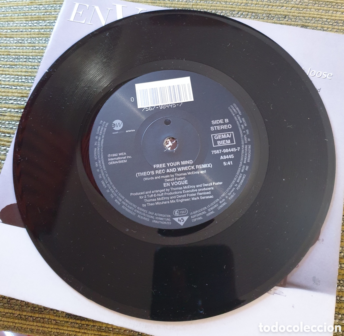 Discos de vinilo: En vogue - give it up - Foto 2