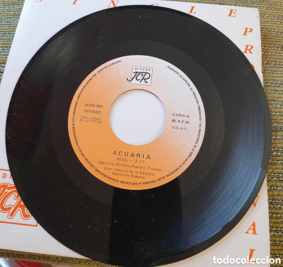 Discos de vinilo: Acuaria - mas - Foto 2