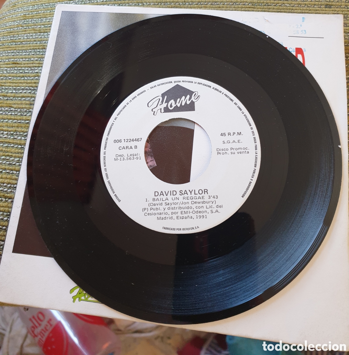 Discos de vinilo: David Saylor - baila un reggae - Foto 2