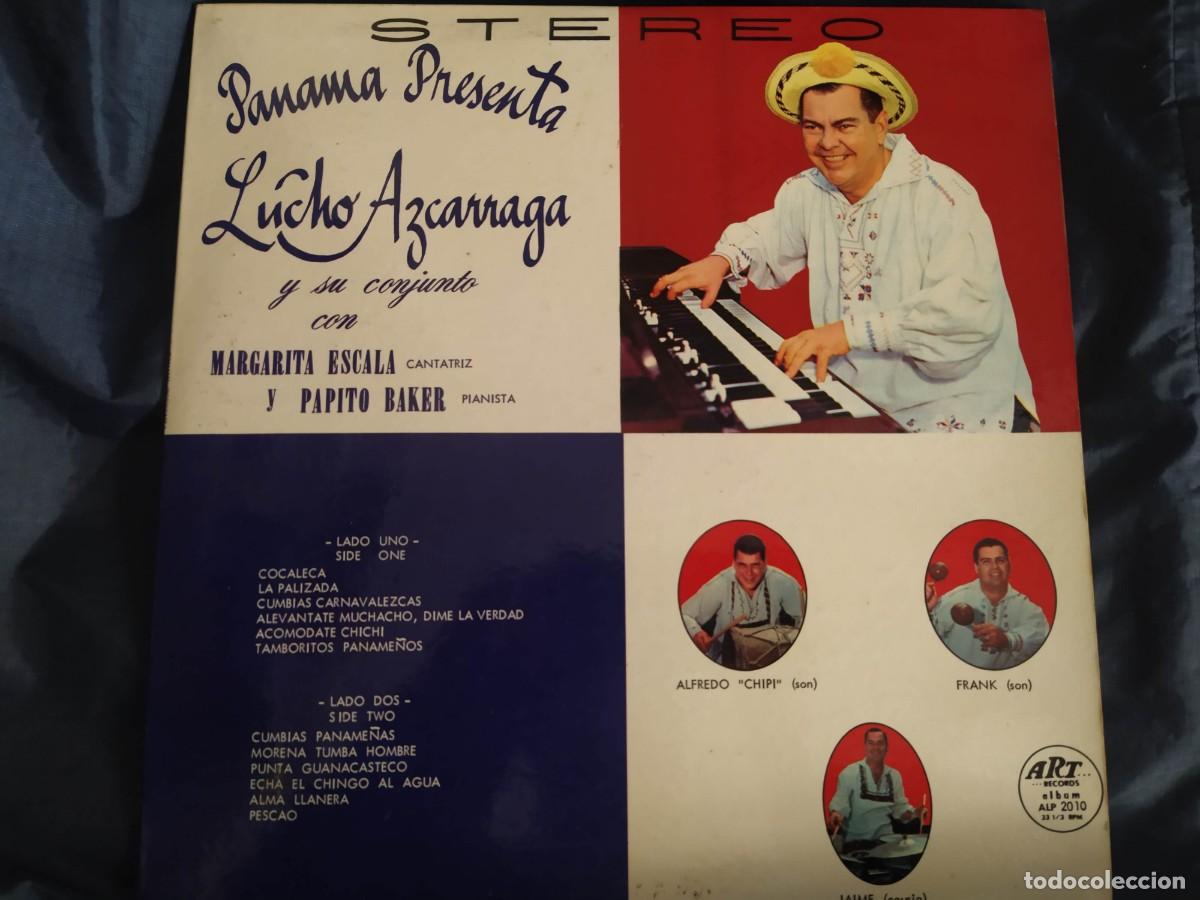 Dischi in vinile: Lucho Azcarraga Y Su Conjunto &lrm;&ndash; Panama Presenta LP