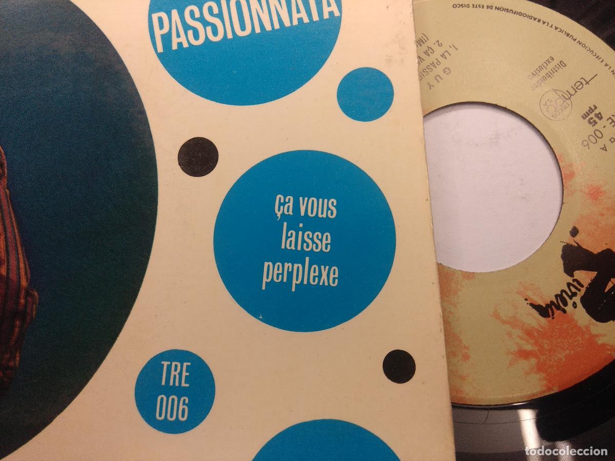 Discos de vinilo: GUY MARCHAND/LA PASSIONNATA/SINGLE. - Foto 2