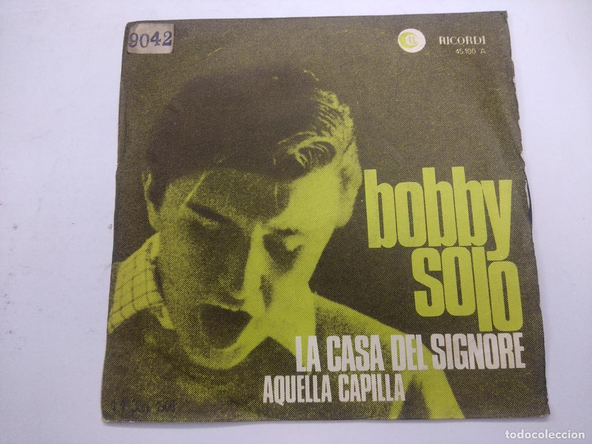 Discos de vinilo: BOBBY SOLO/LA CASA DEL SIGNORE/SINGLE. - Foto 1