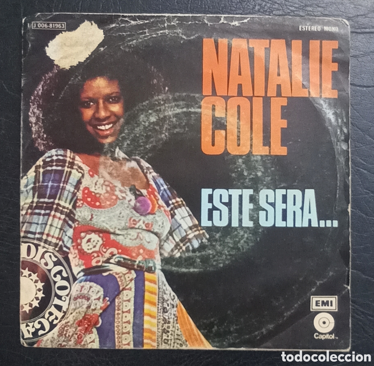 Discos de vinilo: SINGLE NATALIE COLE - ESTE SER&Aacute;... - CAPITOL 1975 - Foto 1