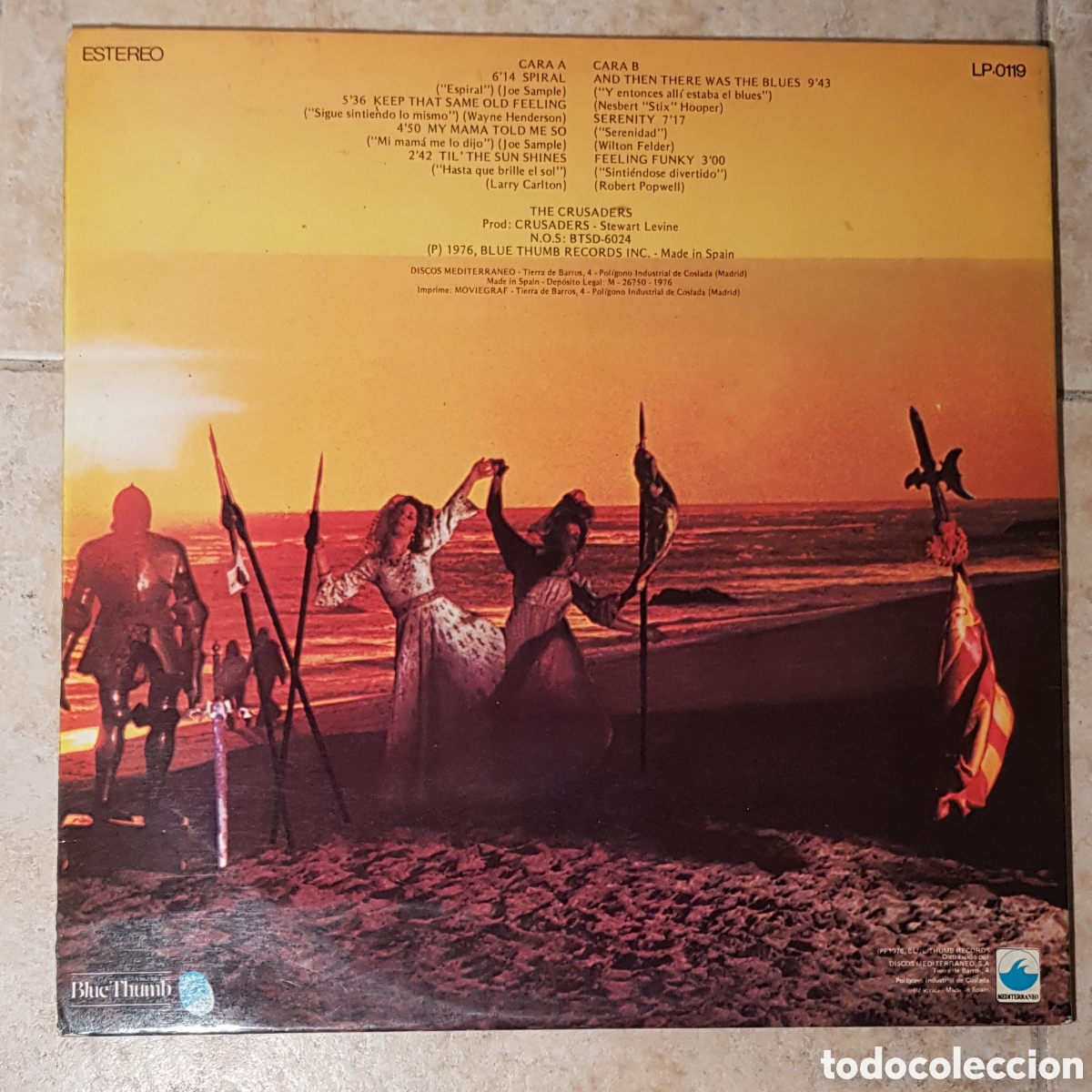 Discos de vinilo: The Crusaders Those southern Knights lp. - Foto 2