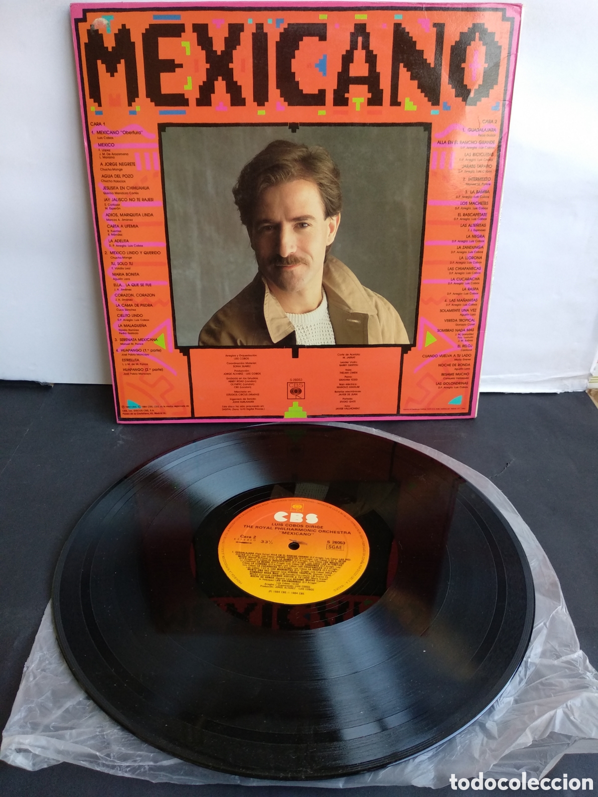 Discos de vinilo: *LUIS COBOS, MEXICANO, SPAIN, CBS, 1984, LC.2 - Foto 2