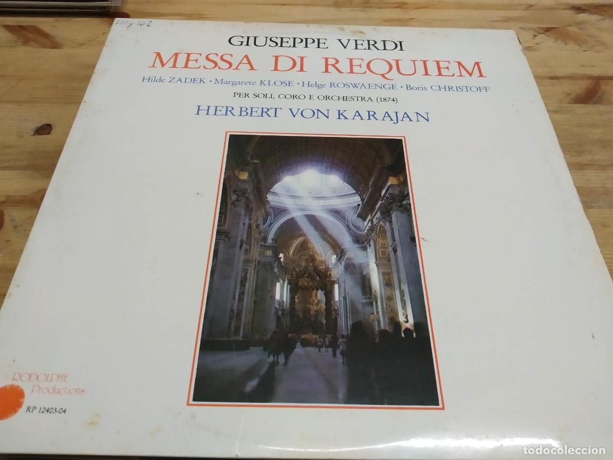 Discos de vinilo: GIUSEPPE VERDI- MESA