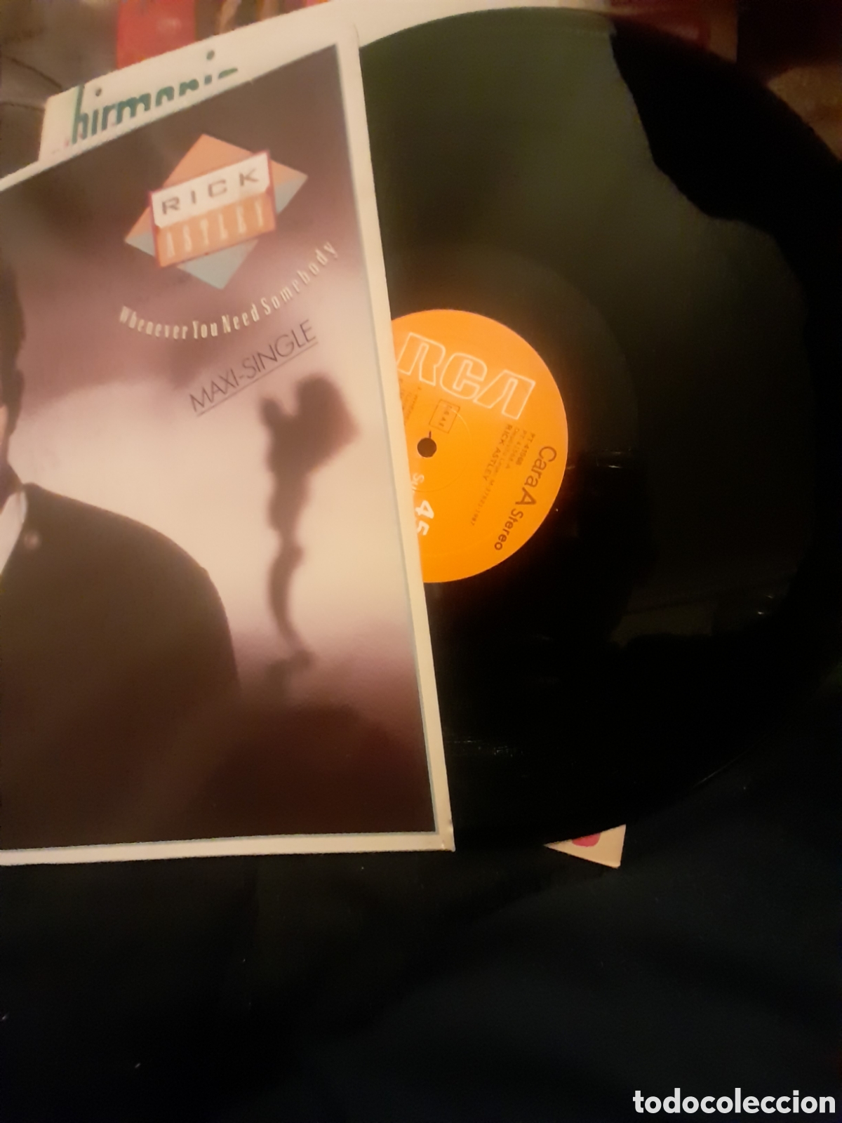 Discos de vinilo: Vinilo, RICK ASTLEY, Whenever You Need Somebody - Foto 3