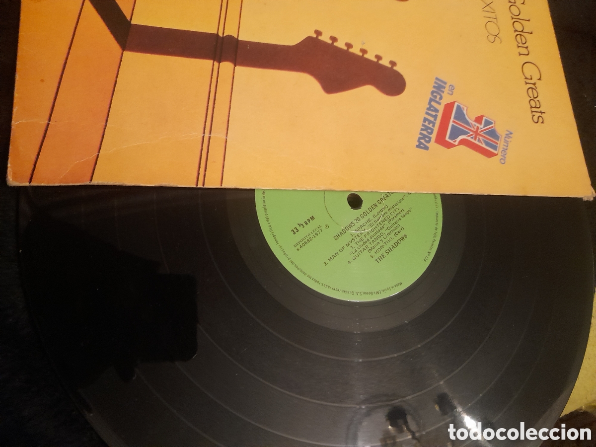 Discos de vinilo: Vinilo doble, The Shadows 20 Golden Great - Foto 4