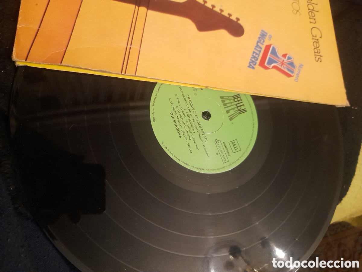 Discos de vinilo: Vinilo doble, The Shadows 20 Golden Great - Foto 5