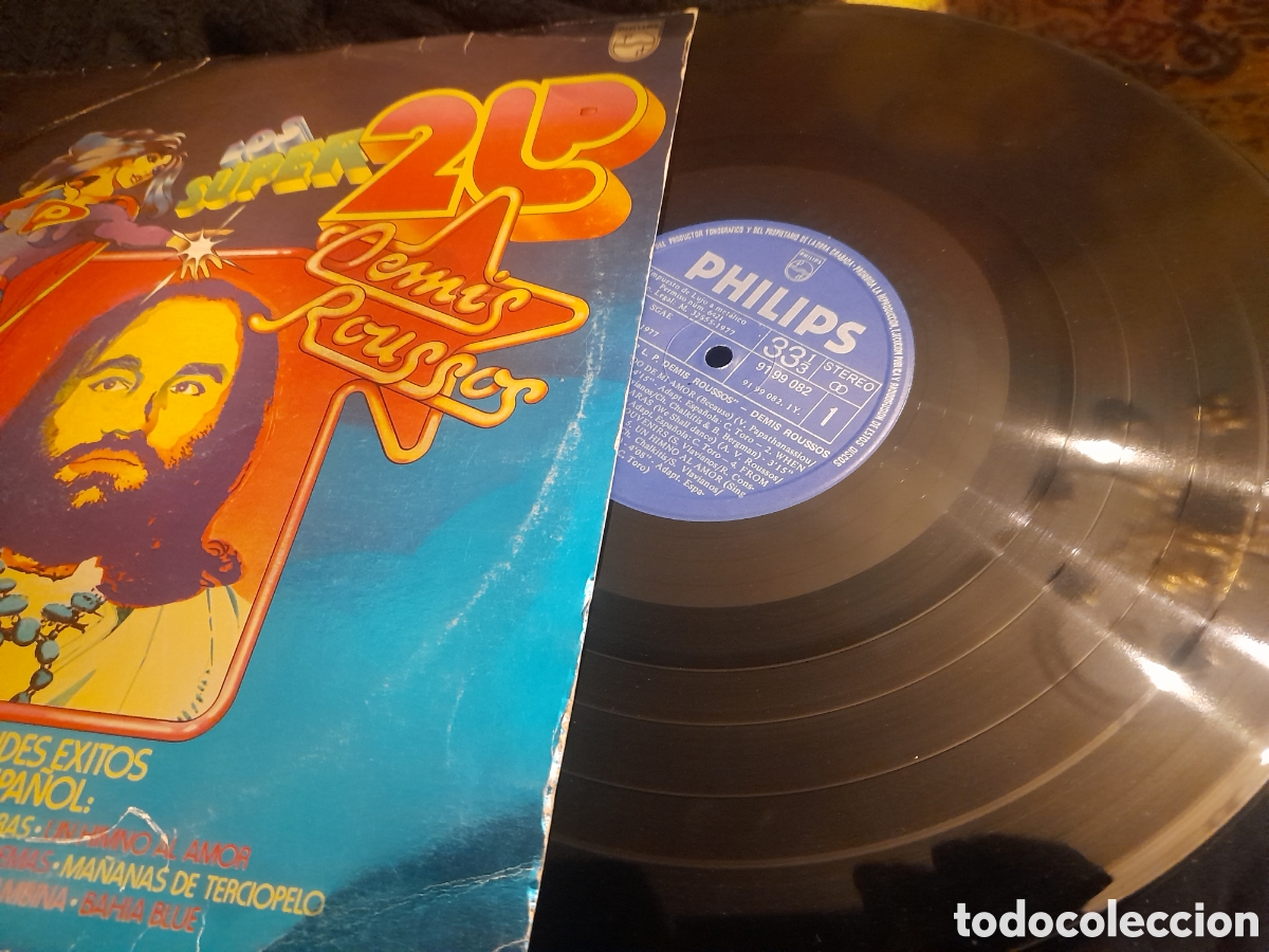 Discos de vinilo: Vinilo, Los S&uacute;per 2 LP de Demis Roussos - Foto 3