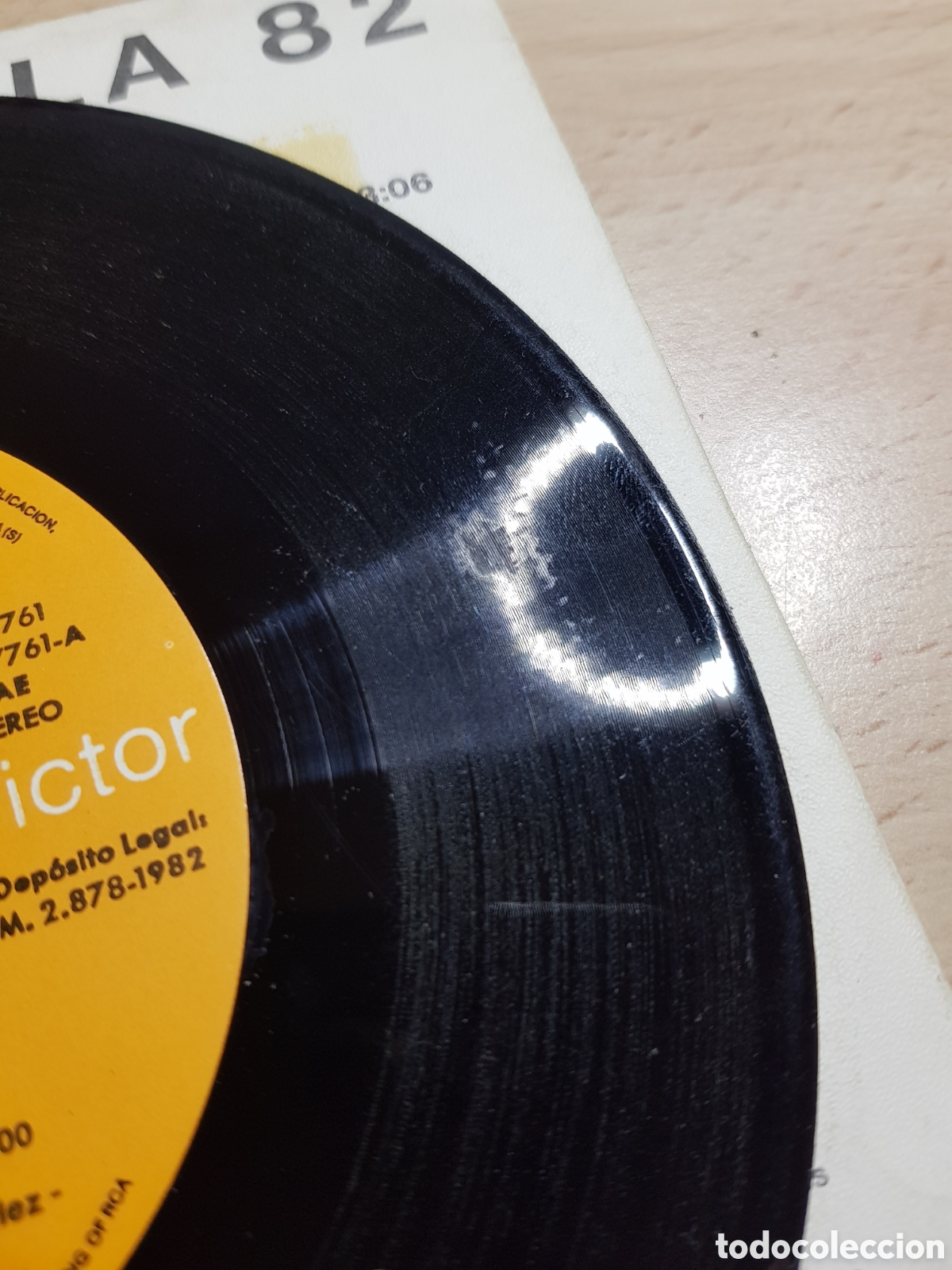 Discos de vinilo: Single 7&rdquo; Los Maravilla 1982 Sevillanas. El gran poder perdon&oacute;. - Foto 4