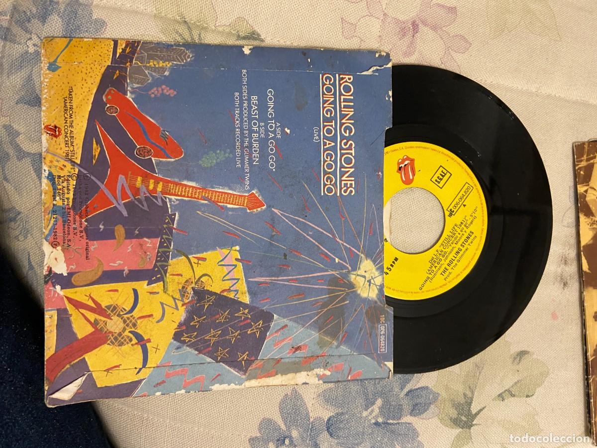 Discos de vinilo: THE ROLLING STONES GOING TO A GO GO Y OTRA - Foto 2