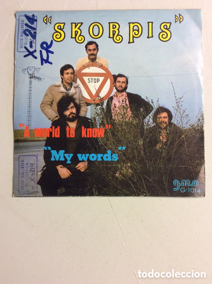 Discos de vinilo: Skorpis. A world to know. My words. - Foto 2