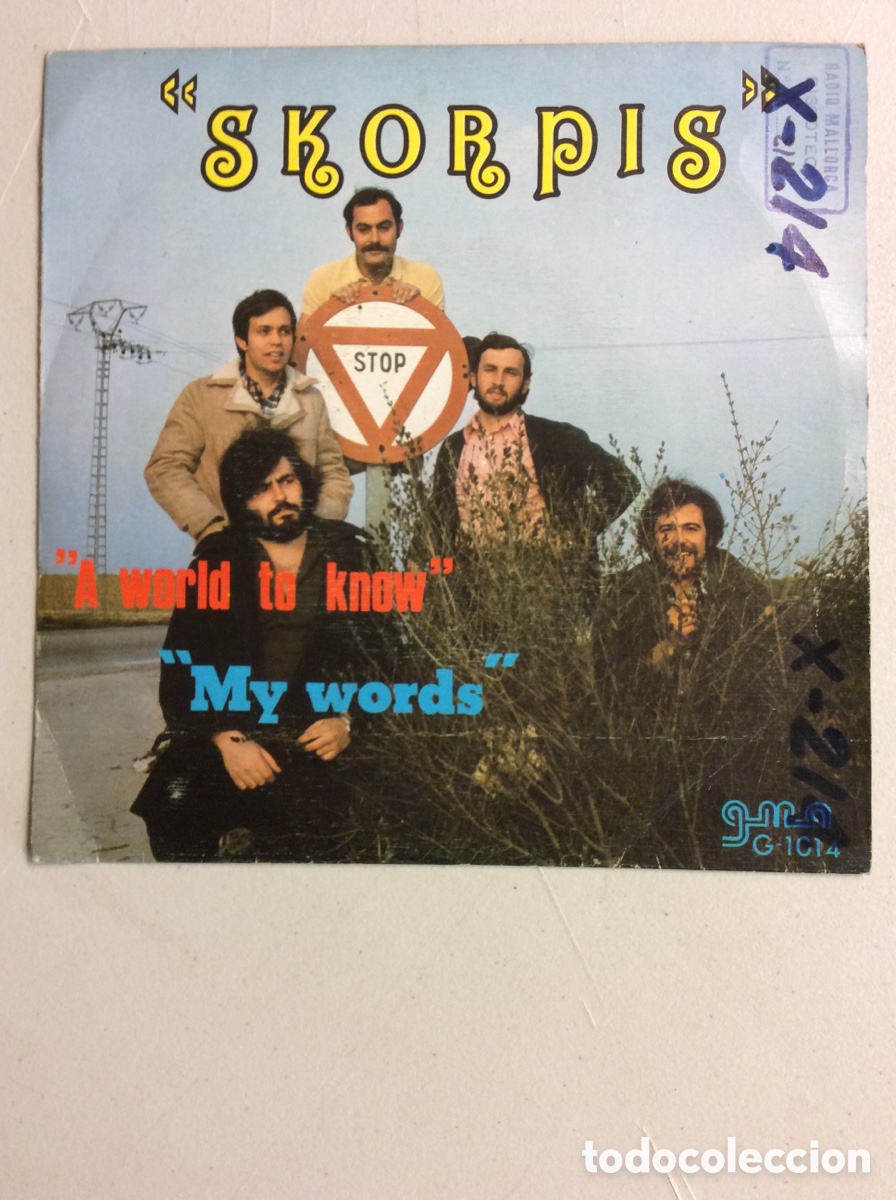 Discos de vinilo: Skorpis. A world to know. My words. - Foto 1