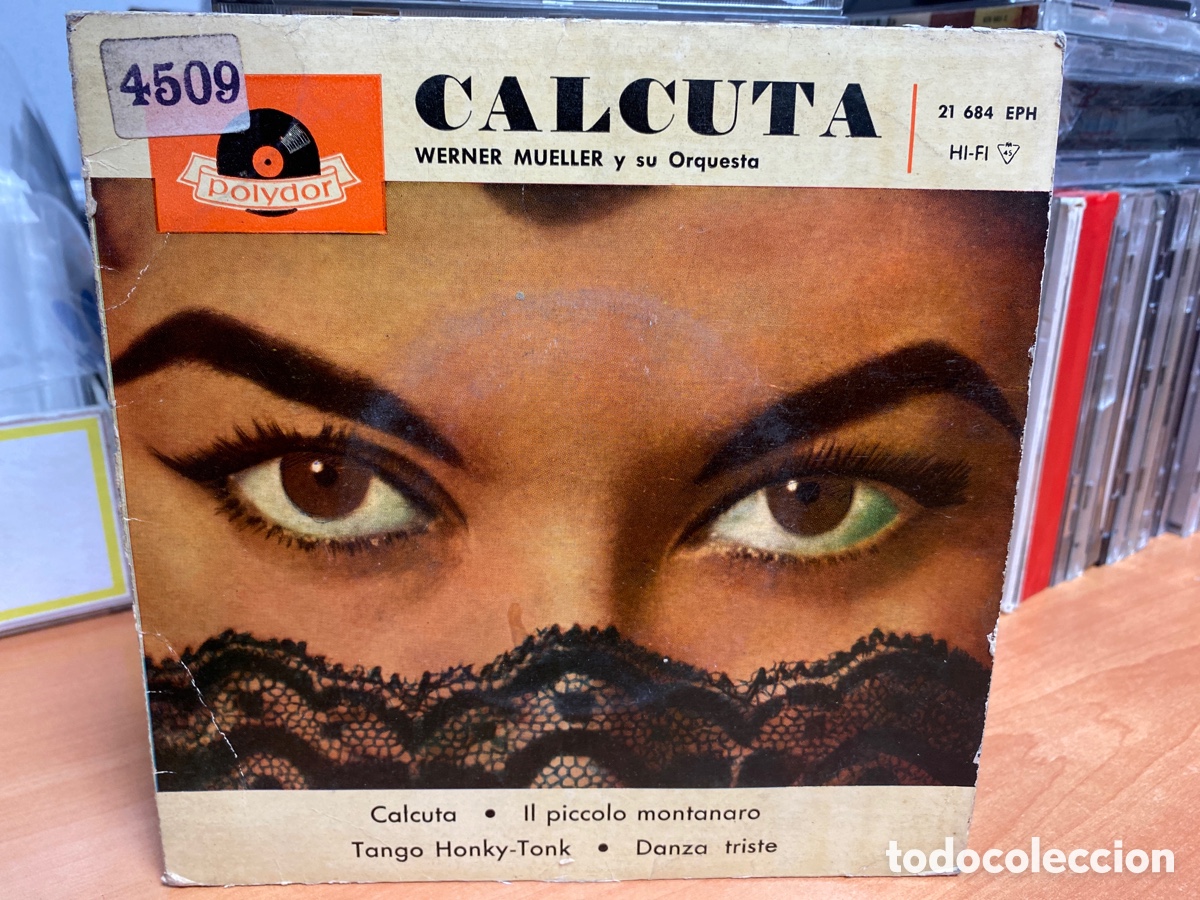 Discos de vinilo: Werner M&uuml;ller - Calcuta (7&rdquo;, EP) - Foto 1
