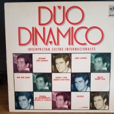 Discos de vinilo: D1 - DÚO DINÁMICO ”INTERPRETAN ÉXITOS INTERNACIONALES” - LP AÑO 1986. Lote 384626969