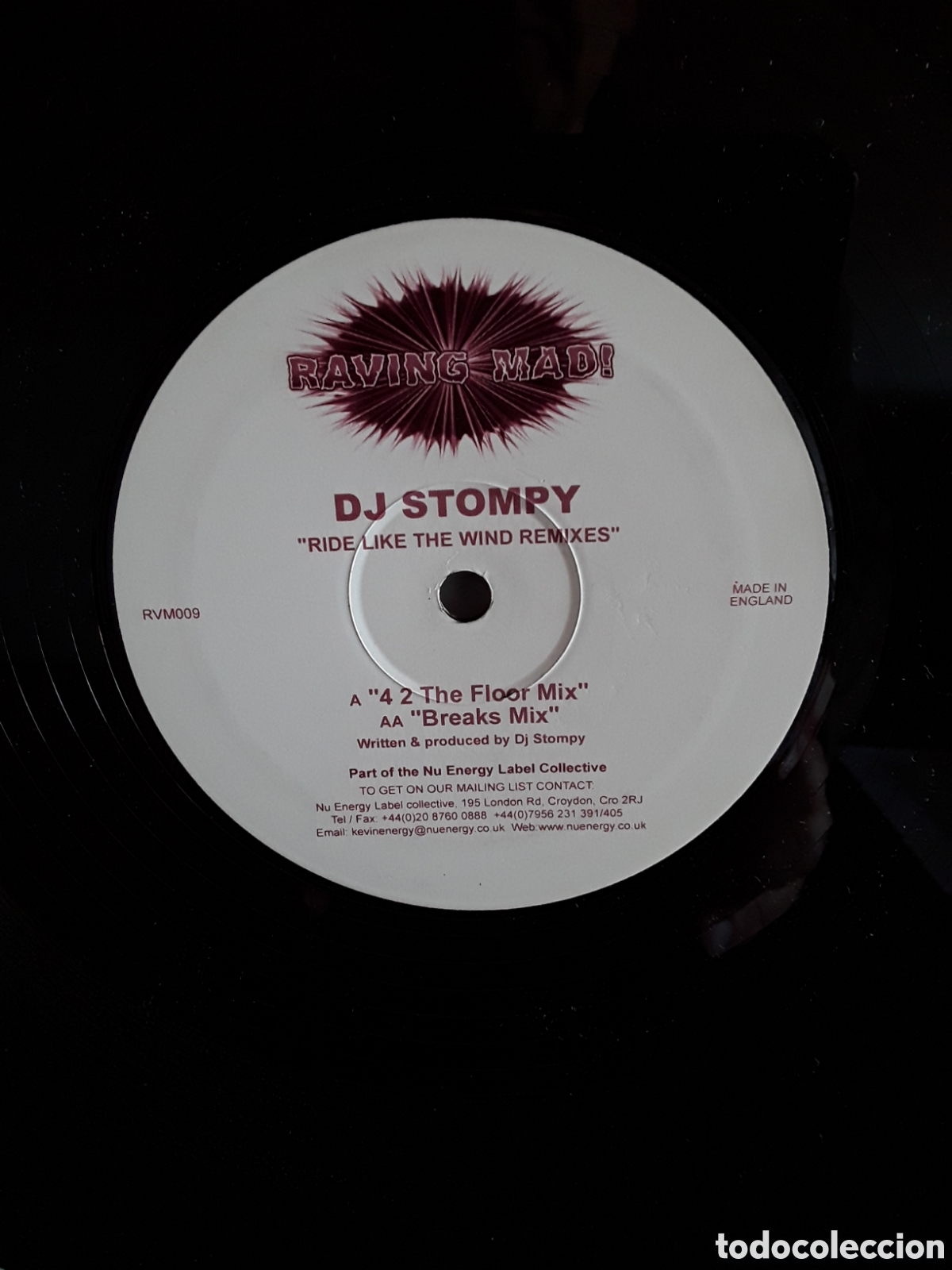 Discos de vinilo: DJ Stompy &lrm;&ndash; Ride Like The Wind Remixes - Foto 2