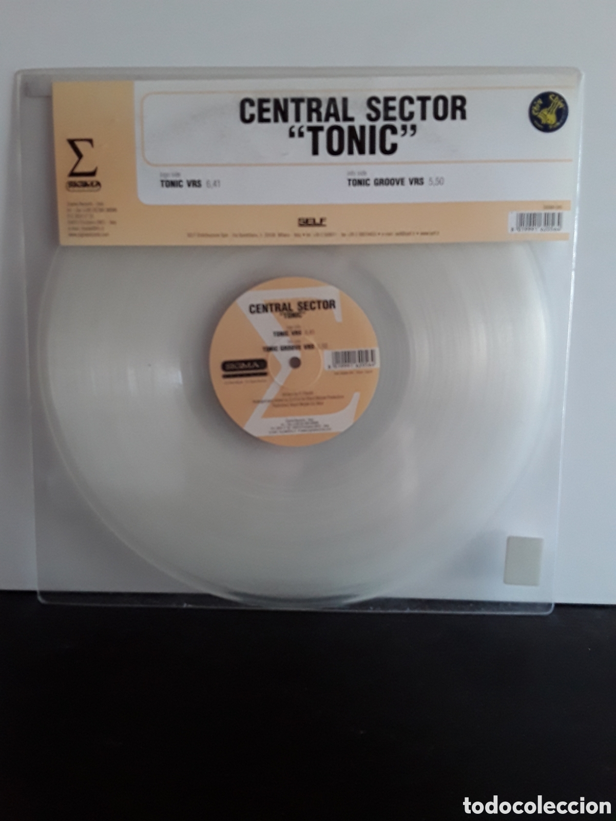 Discos de vinilo: Central Sector &lrm;&ndash; Tonic - Foto 1