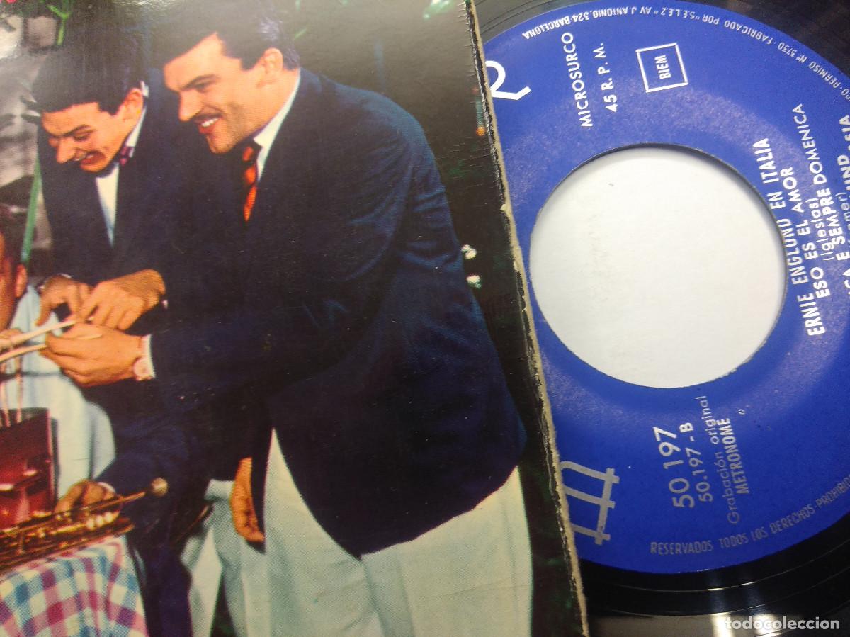 Discos de vinilo: ERNIE ENGLUND/TRUMPET CHA CHA CHA/SINGLE. - Foto 2