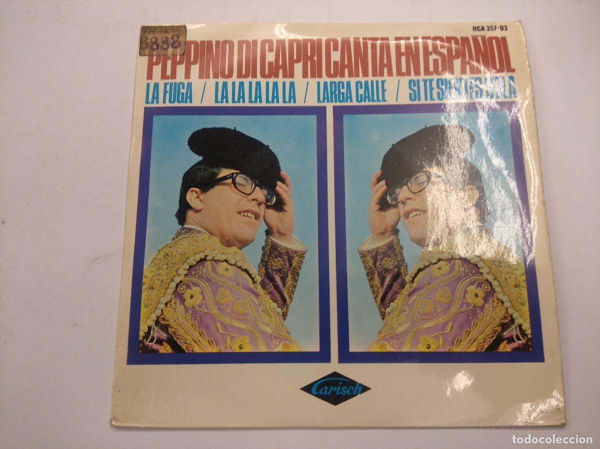 Discos de vinilo: PEPPINO DI CAPRI/LA FUGA/SINGLE. - Foto 1