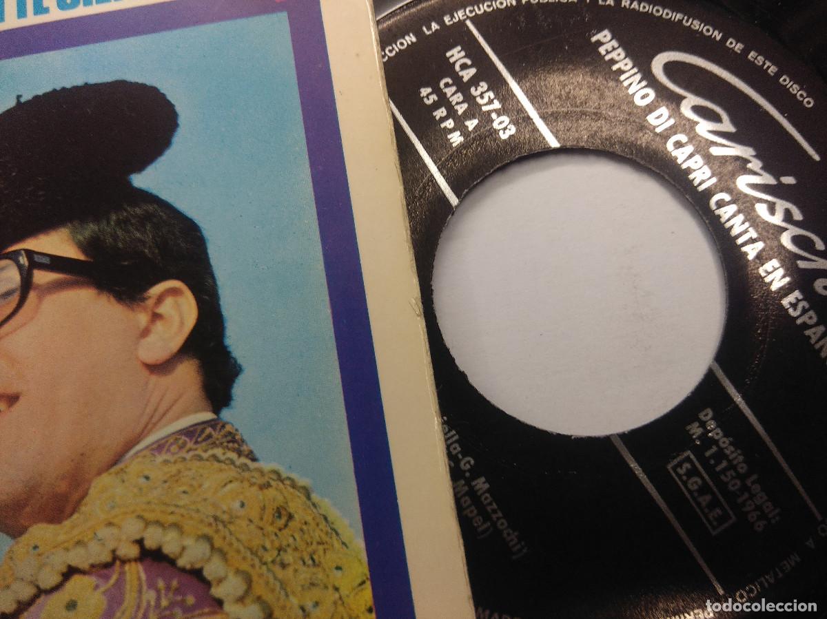 Discos de vinilo: PEPPINO DI CAPRI/LA FUGA/SINGLE. - Foto 2