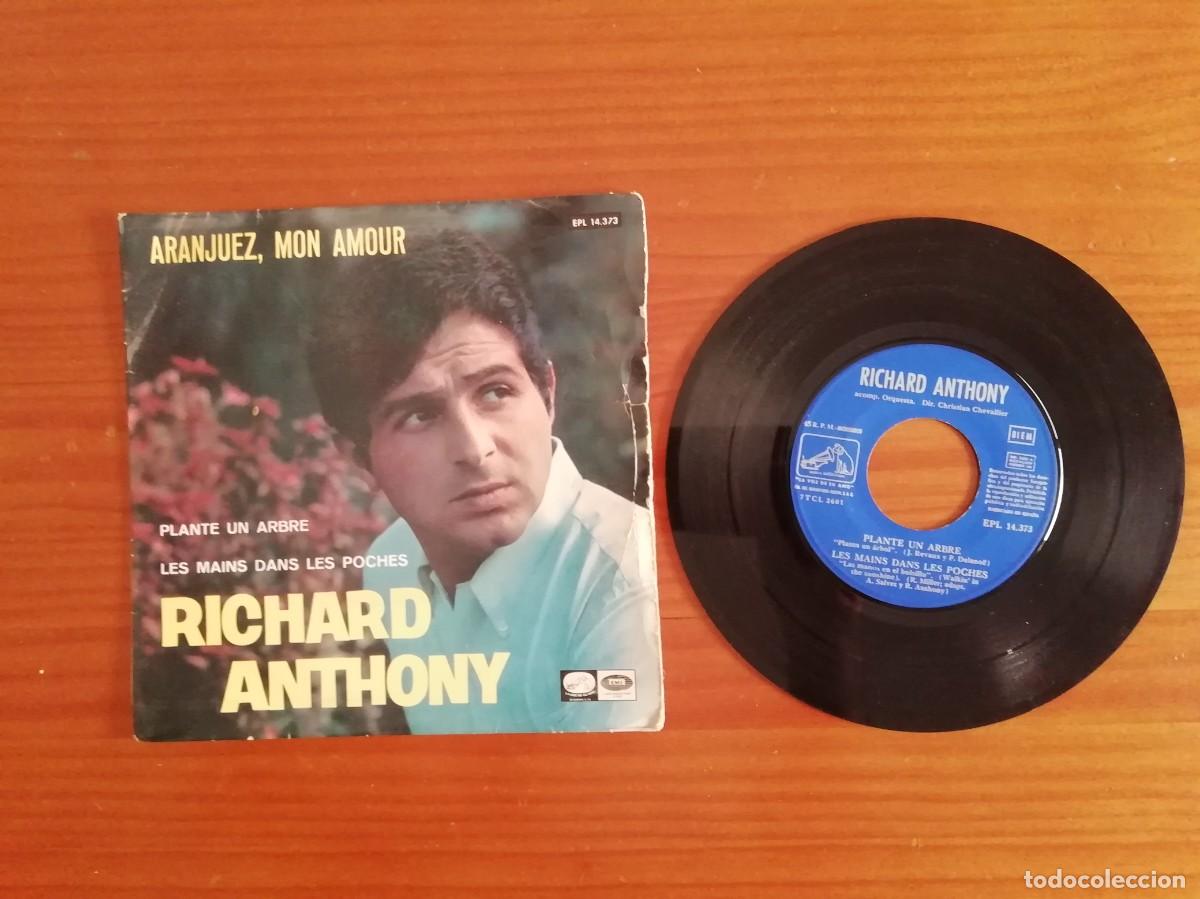 Discos de vinilo: SINGLE DE VINILO DE RICHARD ANTHONY- ARANJUEZ, MON AMOUR -1967- SIN COMPROBAR - Foto 1