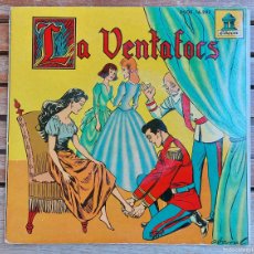 Discos de vinilo: DISCO - VINILO - SINGLE - CONTE INFANTIL - LA VENTAFOCS - ODEON DSOE 16292 / 1959. Lote 384711149