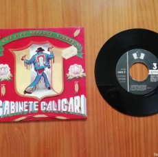 Discos de vinilo: SINGLE DE VINILO DE GABINETE CALIGARI-QUE DIOS REPARTA SUERTE- AÑO 1984- SIN COMPROBAR