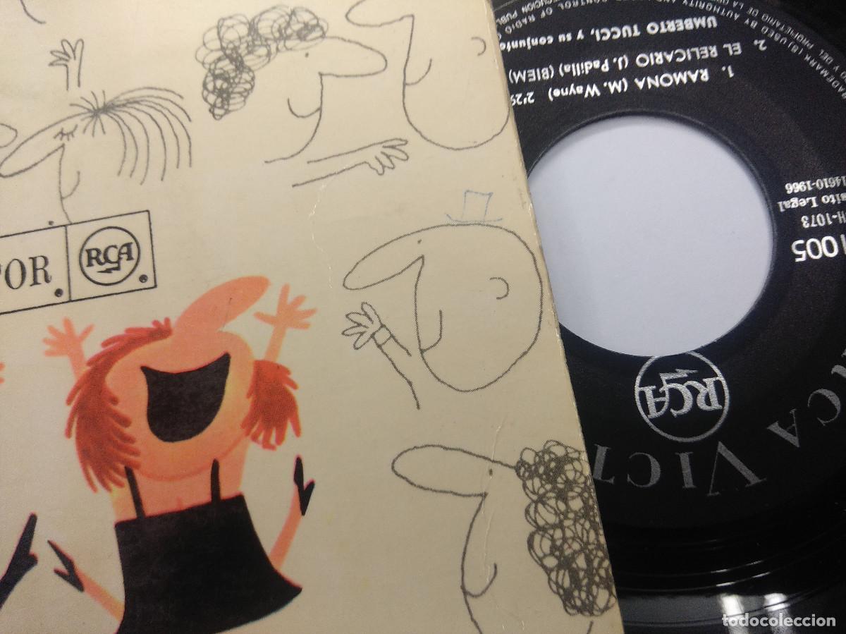 Discos de vinilo: UMBERTO TUCCI/RAMONA/SINGLE. - Foto 2