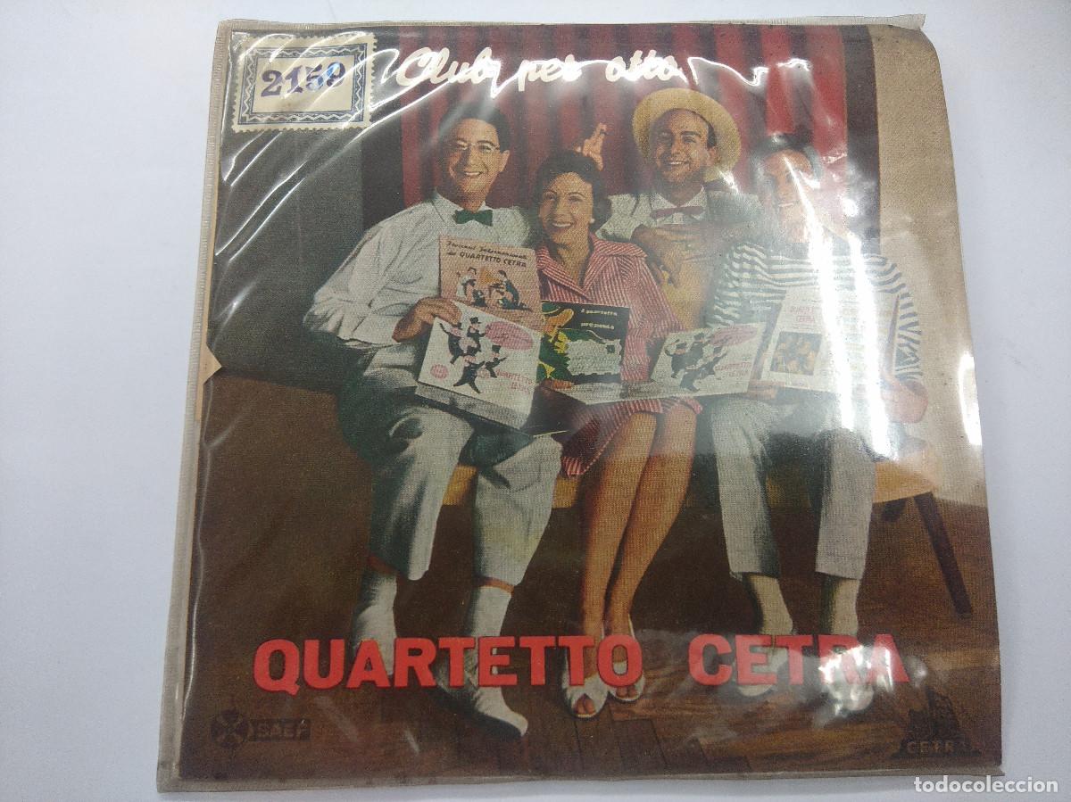 Discos de vinilo: CUARTETO CETRA/UN DISCO DEI PLATTERS/SINGLE. - Foto 1