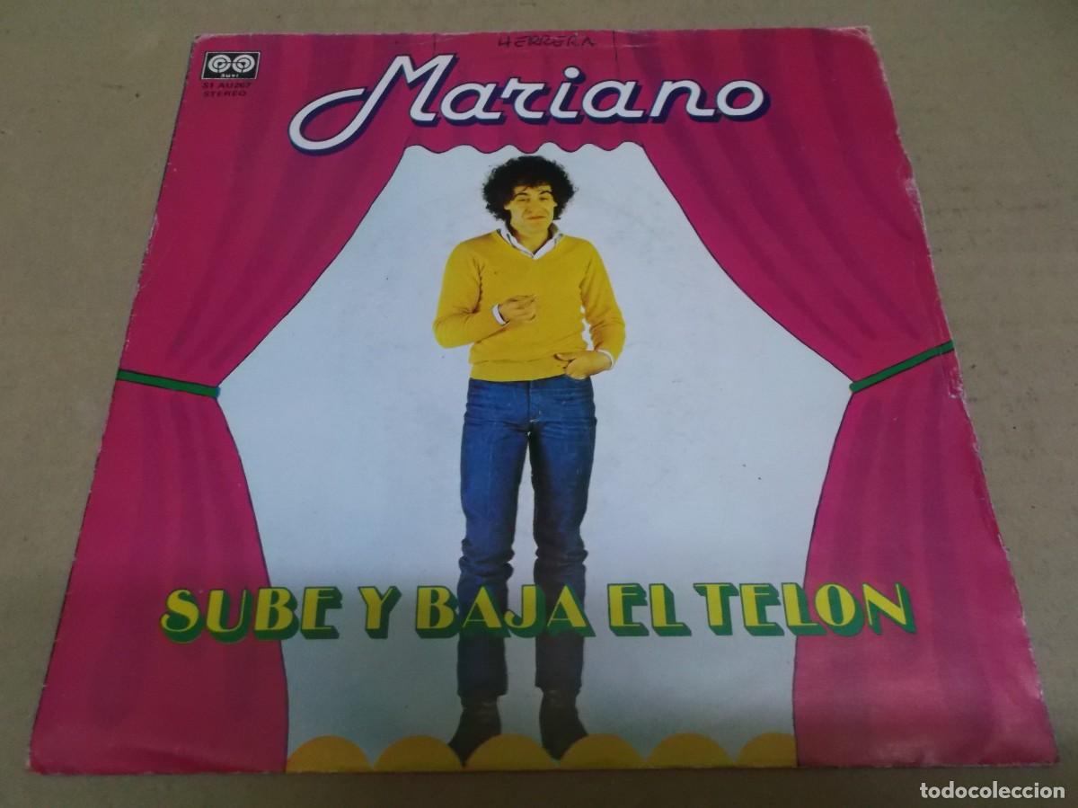 Discos de vinilo: MARIANO (SN) SUBE Y BAJA EL TELON A&Ntilde;O 1981 - Foto 1