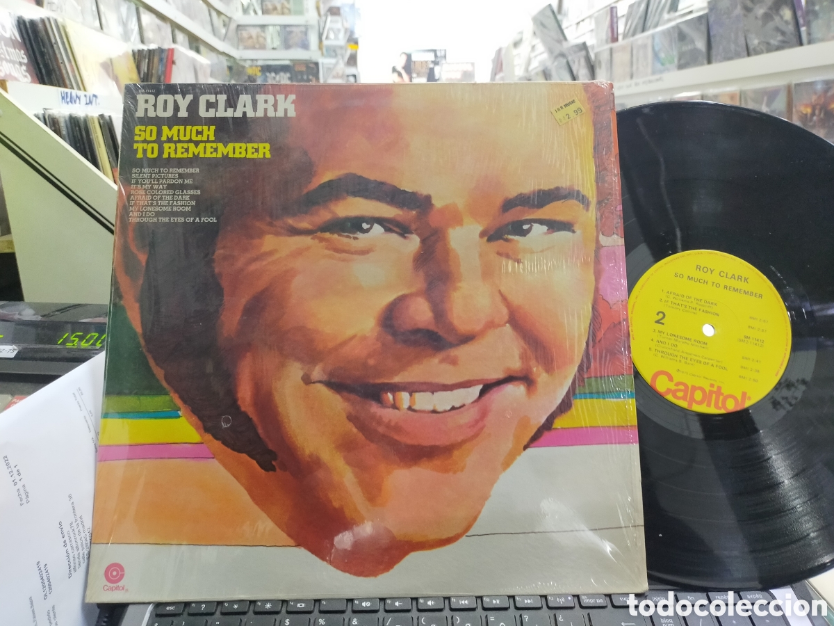 Discos de vinilo: Roy Clark LP so much to remember u.s.a. 1975 - Foto 1