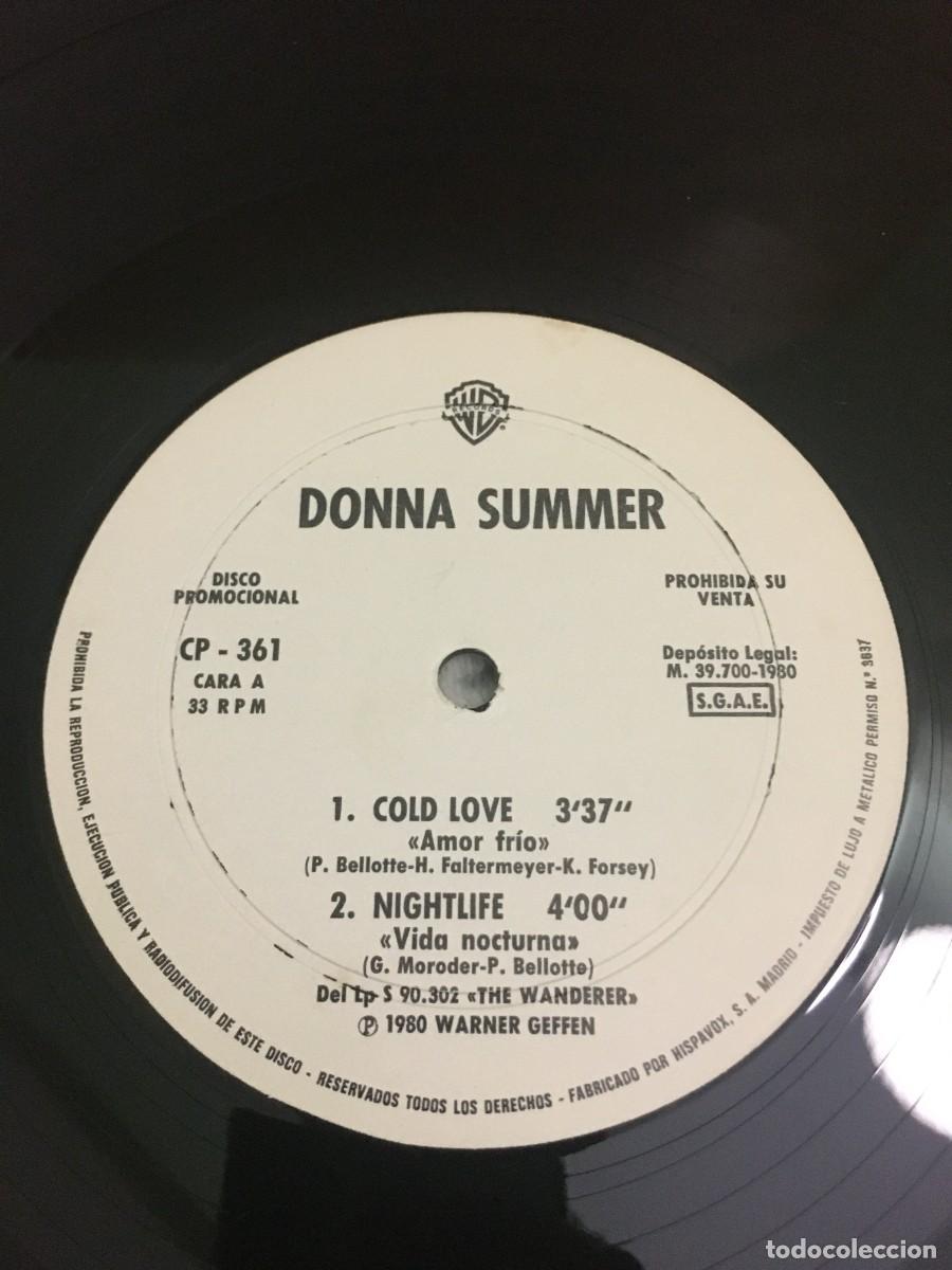 Discos de vinilo: Donna Summer &lrm;&ndash; Cold Love - Foto 3