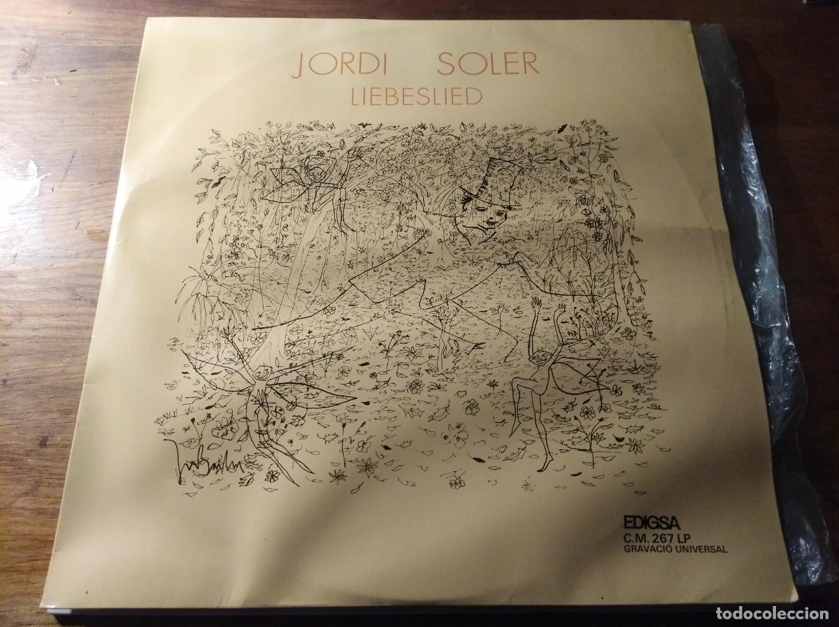 Discos de vinilo: JORDI SOLER - Liebeslied **** LP EDIGSA 1972 - Foto 1