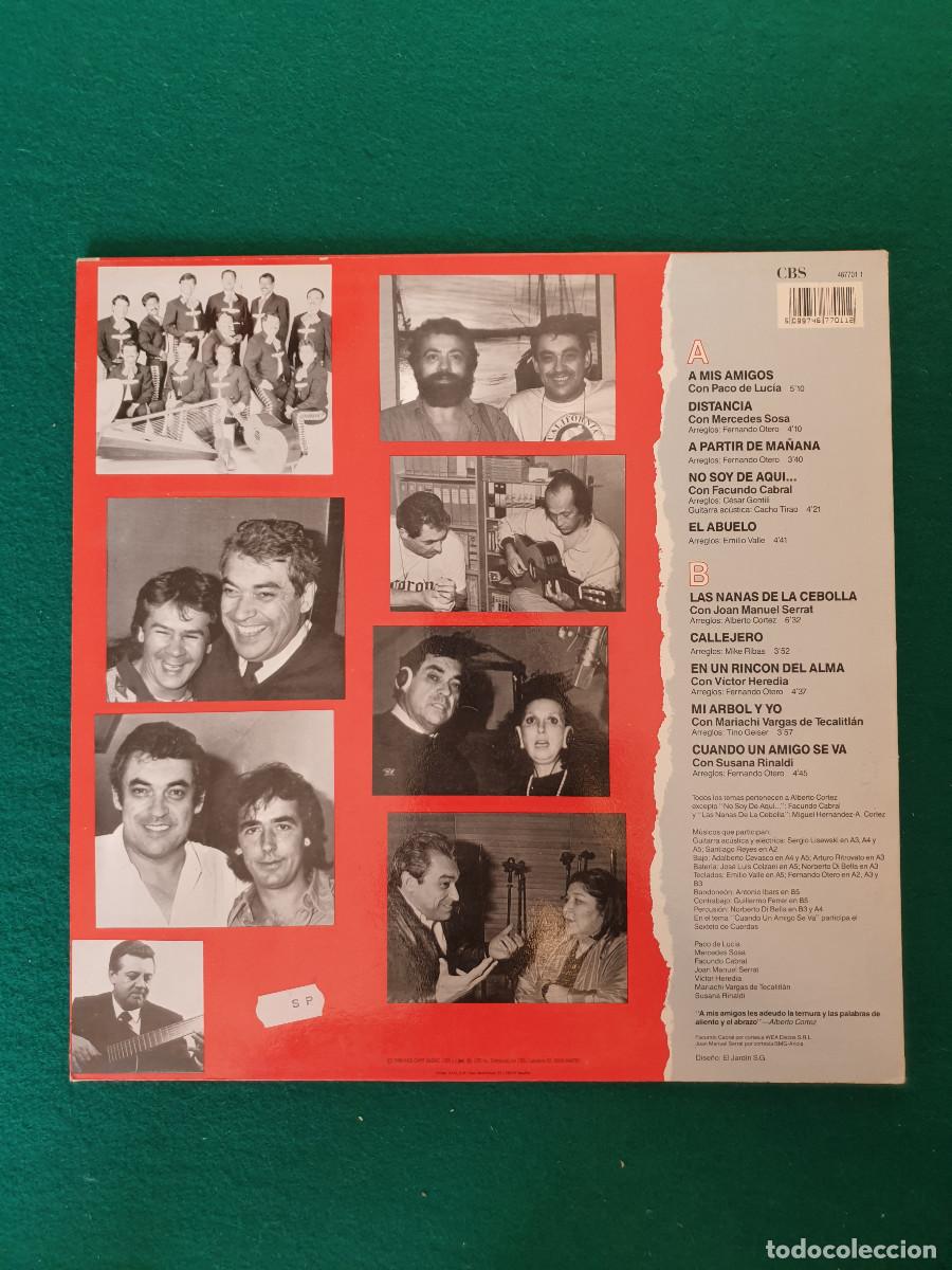 Discos de vinilo: Alberto Cortez &ndash; Coincidencias - Foto 2