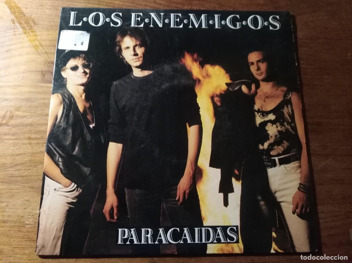 Discos de vinilo: LOS ENEMIGOS - Paraca&iacute;das ****** SINGLE 1992 - Foto 1