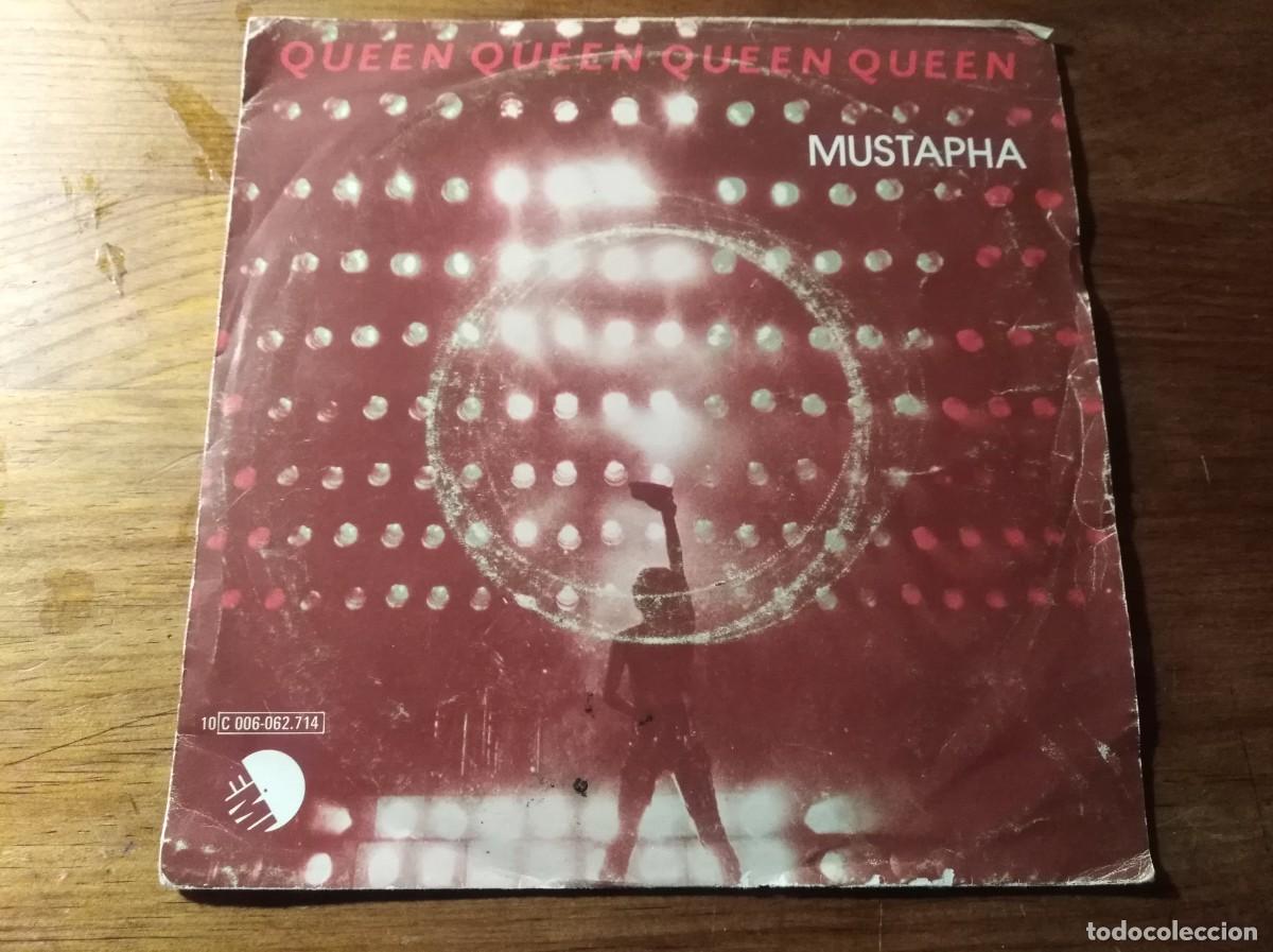 Discos de vinilo: QUEEN - Mustapha ************* RARO SINGLE ESPA&Ntilde;OL 1979 - Foto 1