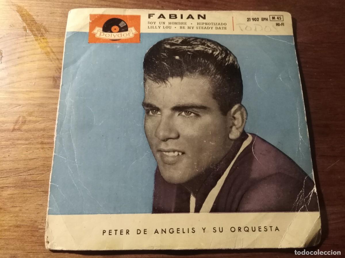 Discos de vinilo: FABIAN - im a man + 3 ************* EP ESPA&Ntilde;OL 1959 - Foto 1