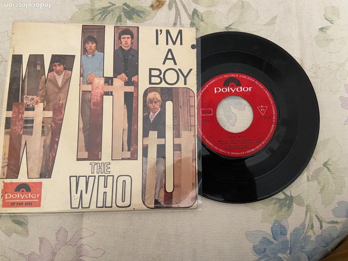Discos de vinilo: THE WHO I`M A BOY Y 3 MAS - Foto 1