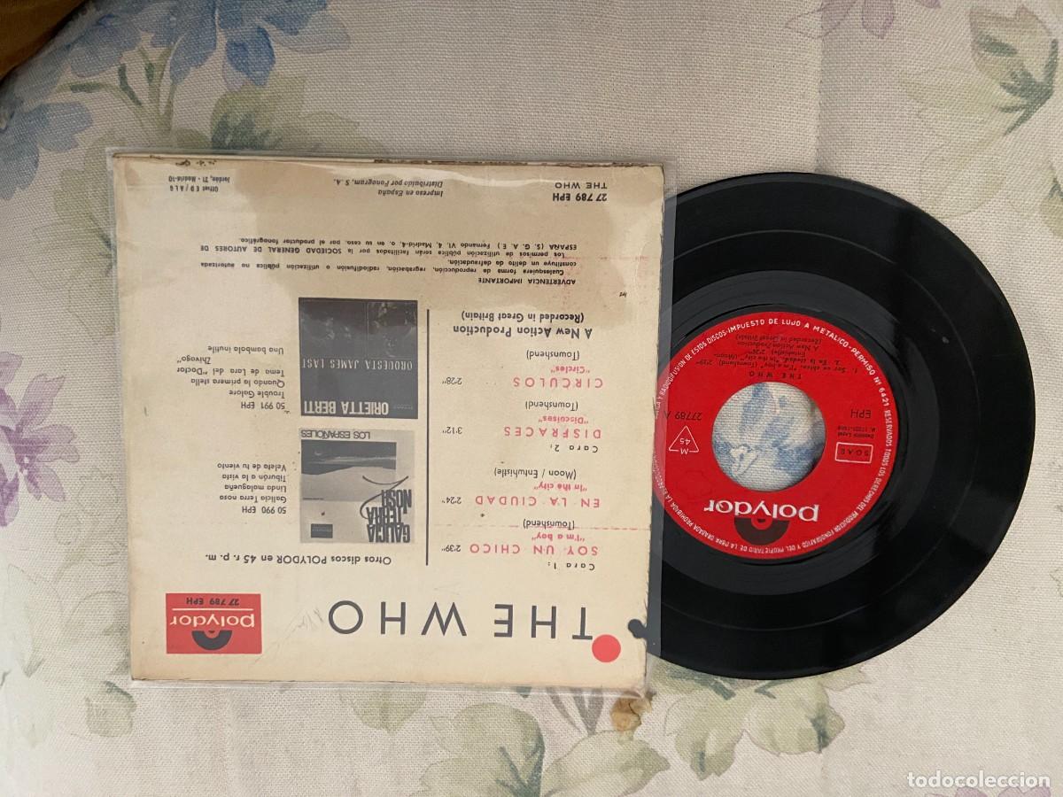 Discos de vinilo: THE WHO I`M A BOY Y 3 MAS - Foto 2