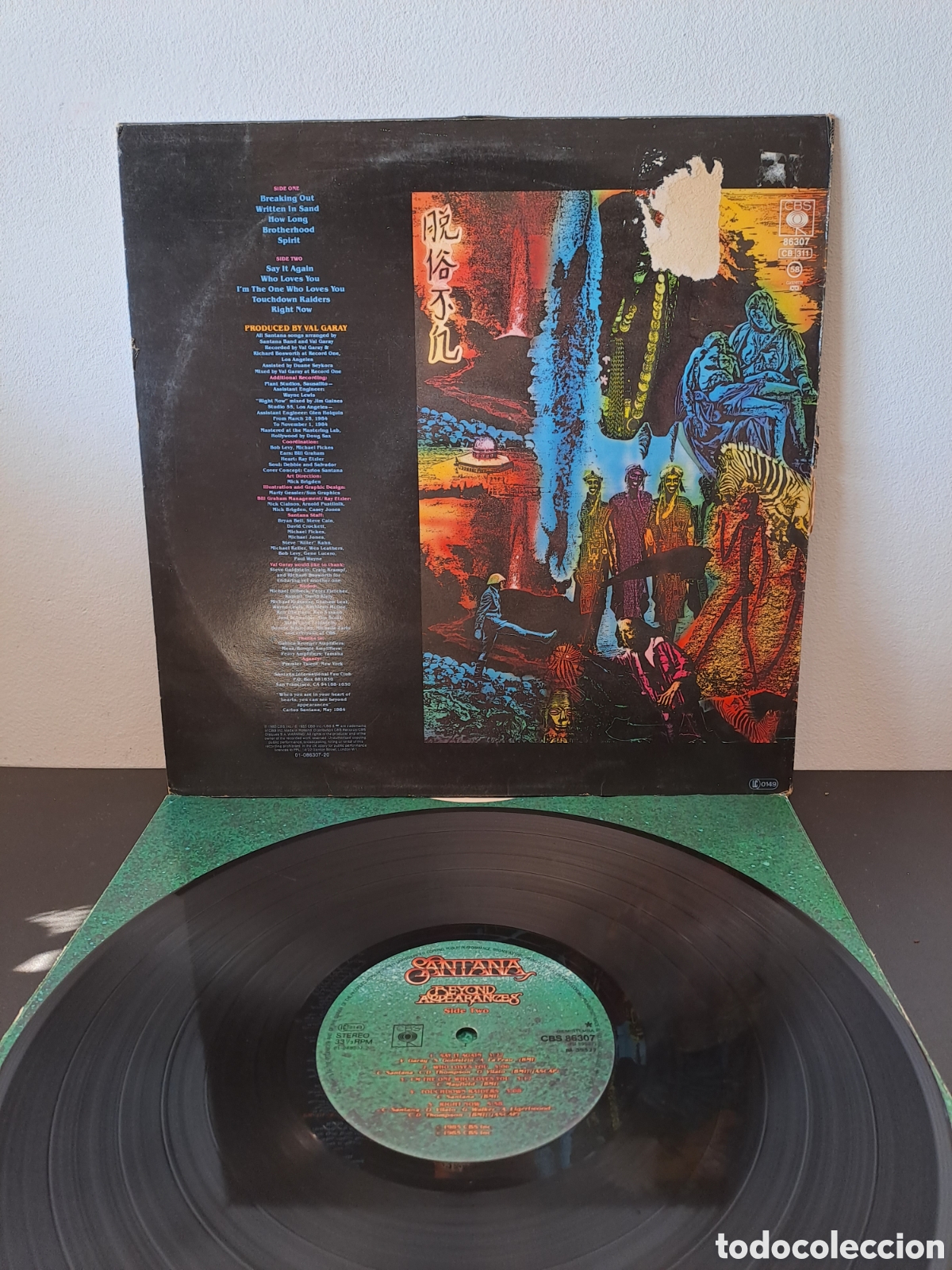 Discos de vinilo: *Santana&nbsp;&ndash;&nbsp;Beyond Appearances . C.4 - Foto 2