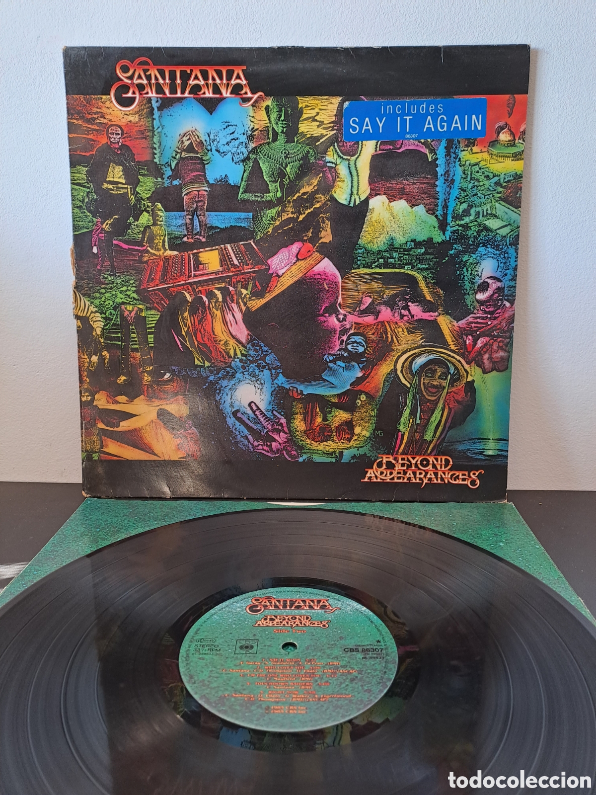 Discos de vinilo: *Santana&nbsp;&ndash;&nbsp;Beyond Appearances . C.4 - Foto 1