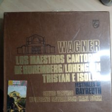 Discos de vinilo: BOX 14 LP .CLASICA.1976.WAGNER.LOS MAESTROS CANTORES DE NURENBERG. LOHENGRIN .TRISTÁN E ISAOLA.