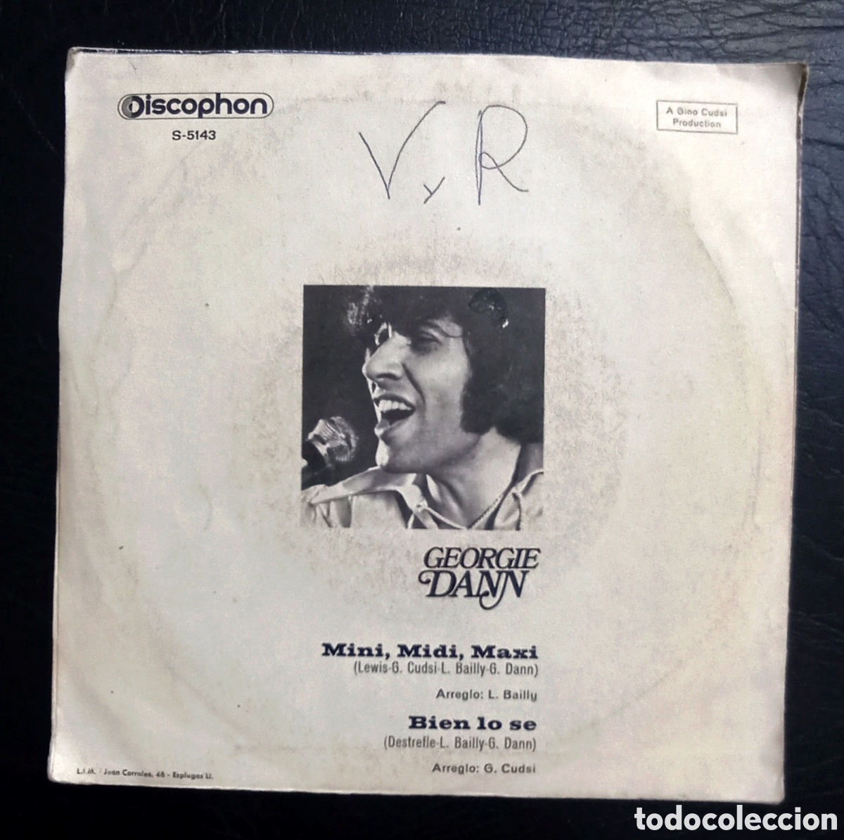 Discos de vinilo: SINGLE GEORGIE DANN - MINI, MIDI, MAXI - DISCOPHON 1971 - Foto 2