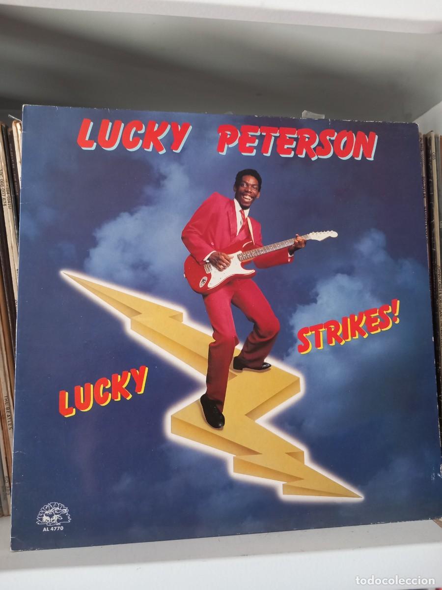 Discos de vinilo: Lucky Peterson &lrm;&ndash; Lucky Strikes - lp - Foto 1