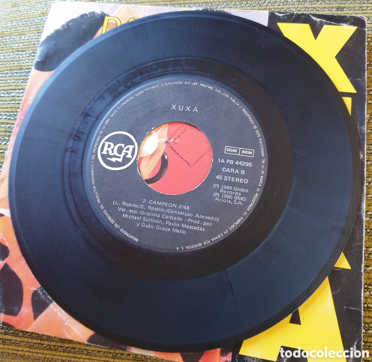 Discos de vinilo: Xuxa - danza de Xuxa / Campeon - Foto 2