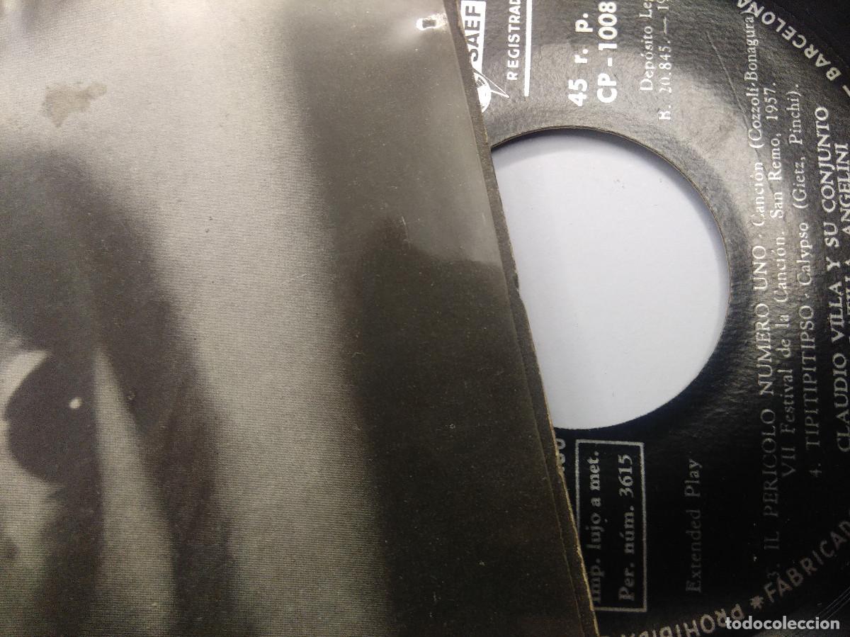 Discos de vinilo: CLAUDIO VILLA/FANTASTICA/SINGLE. - Foto 2